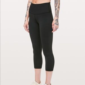 Lululemon Wonder Under Crop Leggings